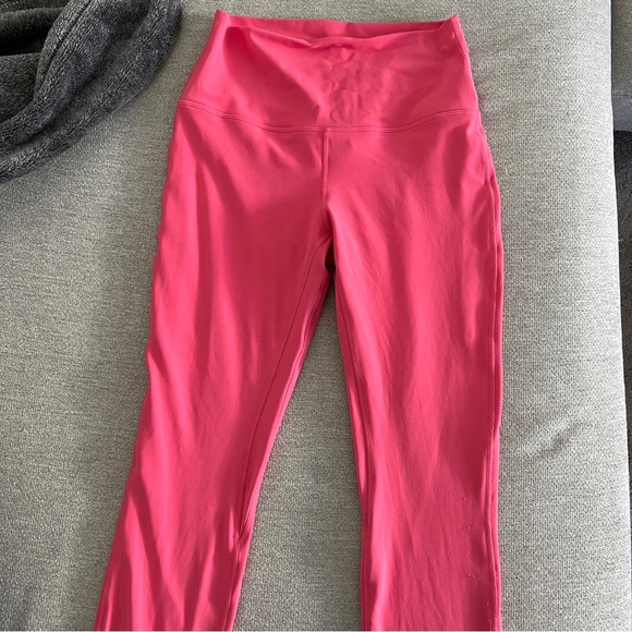 Lululemon Align Pant 25" Guava Pink Leggings - Picture 8 of 9